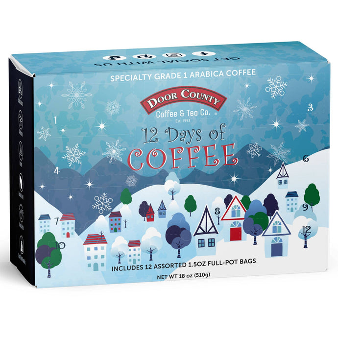 Door County Coffee - 12 Days of Christmas Coffee Advent Calendar