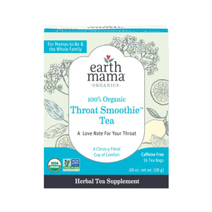Earth Mama Organics - Organic Throat Smoothie Tea