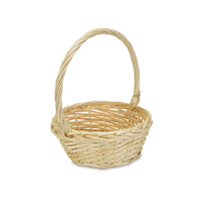Handmade Willow Handle Basket