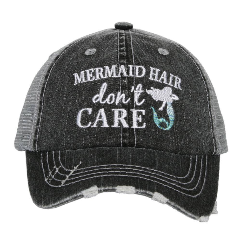 Mermaid Hair Don't Care KIDS Hat