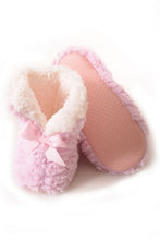 Pink Sherpa Lined Slippers