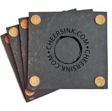His and Hers Slate Coaster