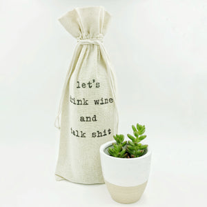 Snarky Wine Bottle Gift Bags - Unique Gifts - More Options!