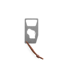 Accessories - Key Chain - Beer - Wisconsin Bottle Opener - made in Minnesota - Lil Bit Local