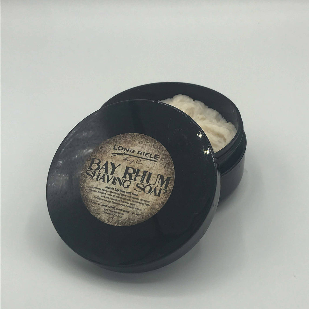 Long Rifle Soap Company - Shaving Soap - Bay Rhum - Men's Grooming