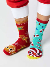 Gingerbread and Candy Cane socks