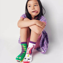 Pals Socks - Dragon & Unicorn Kids Collectible Mismatched Socks